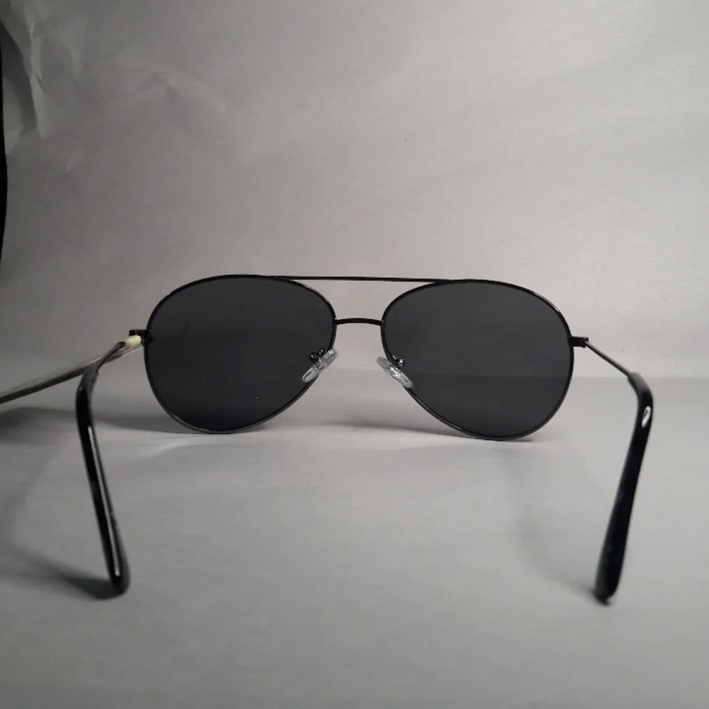 Panama Jack Polarized Black Aviator Sunglasses 100% UVA & UVB Protection